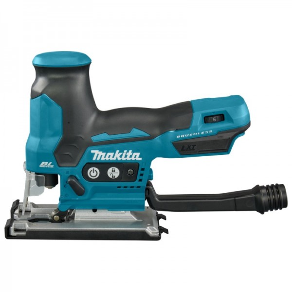 Naujas akumuliatorinis siaurapjūklis Makita DJV185Z.